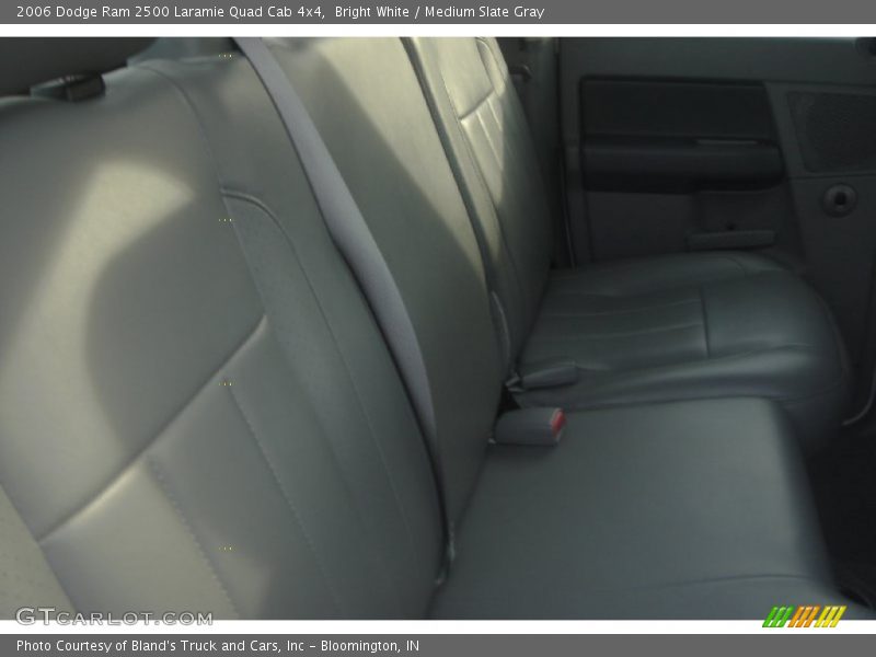 Bright White / Medium Slate Gray 2006 Dodge Ram 2500 Laramie Quad Cab 4x4