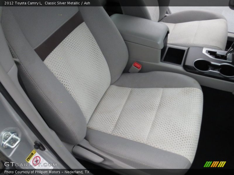 Classic Silver Metallic / Ash 2012 Toyota Camry L