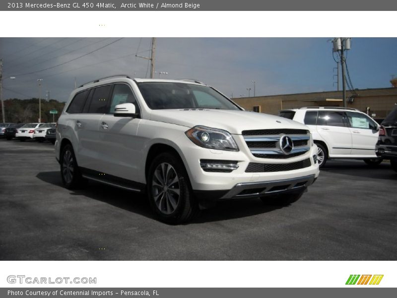 Arctic White / Almond Beige 2013 Mercedes-Benz GL 450 4Matic