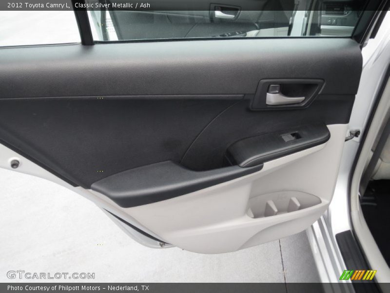 Classic Silver Metallic / Ash 2012 Toyota Camry L
