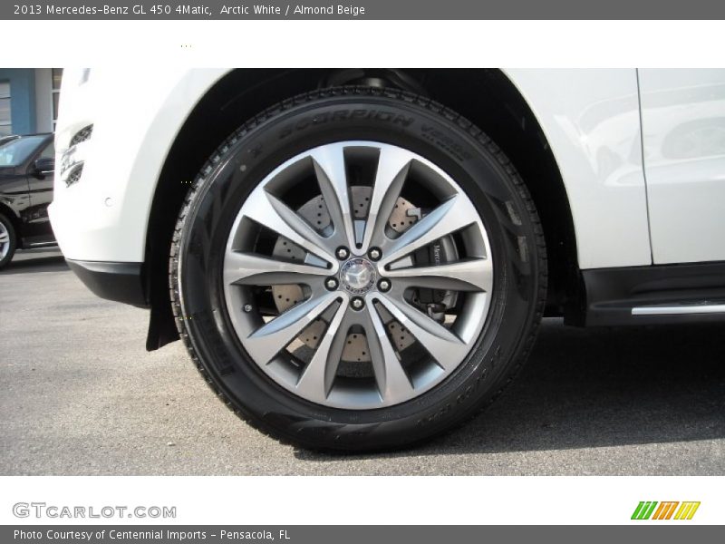 Arctic White / Almond Beige 2013 Mercedes-Benz GL 450 4Matic