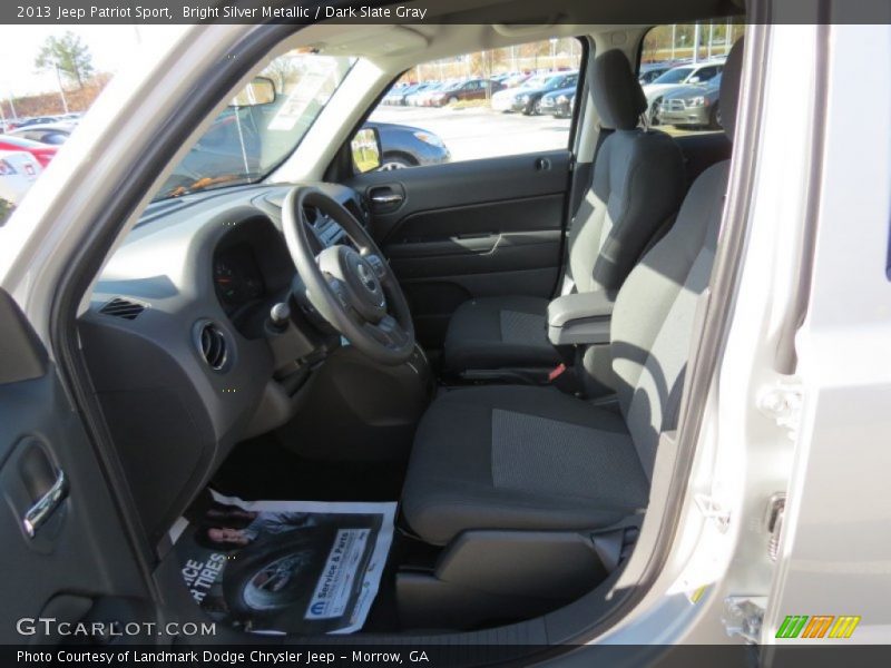 Bright Silver Metallic / Dark Slate Gray 2013 Jeep Patriot Sport