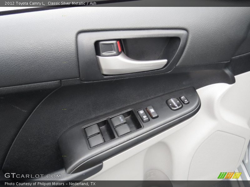 Classic Silver Metallic / Ash 2012 Toyota Camry L