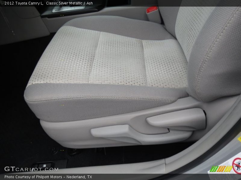 Classic Silver Metallic / Ash 2012 Toyota Camry L