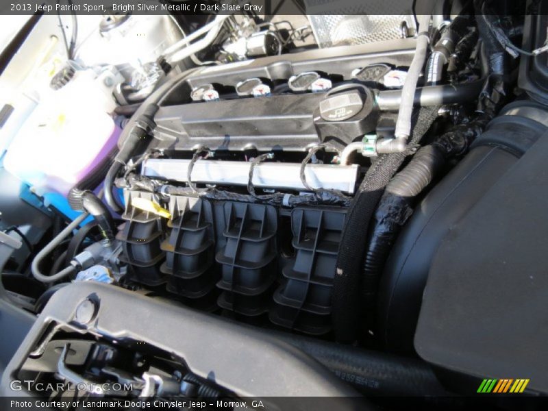 Bright Silver Metallic / Dark Slate Gray 2013 Jeep Patriot Sport