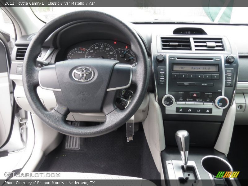 Classic Silver Metallic / Ash 2012 Toyota Camry L