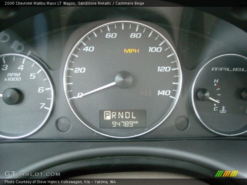 Sandstone Metallic / Cashmere Beige 2006 Chevrolet Malibu Maxx LT Wagon