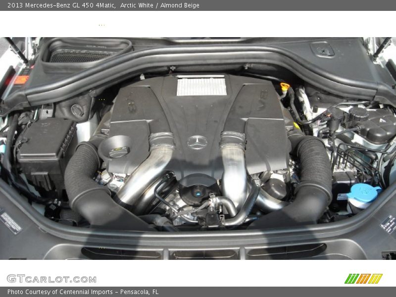 Arctic White / Almond Beige 2013 Mercedes-Benz GL 450 4Matic