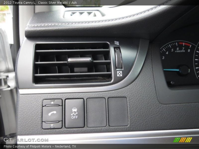 Classic Silver Metallic / Ash 2012 Toyota Camry L