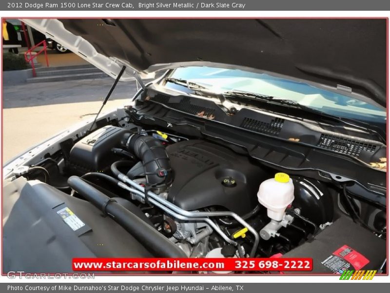 Bright Silver Metallic / Dark Slate Gray 2012 Dodge Ram 1500 Lone Star Crew Cab