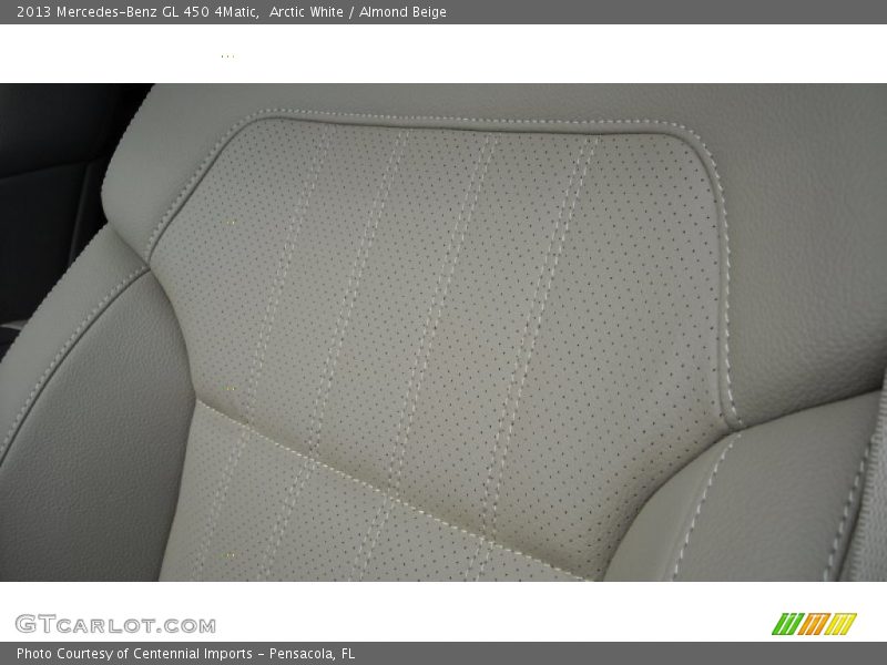 Arctic White / Almond Beige 2013 Mercedes-Benz GL 450 4Matic