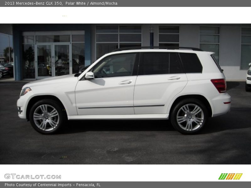 Polar White / Almond/Mocha 2013 Mercedes-Benz GLK 350