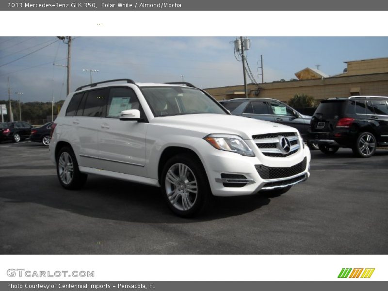 Polar White / Almond/Mocha 2013 Mercedes-Benz GLK 350