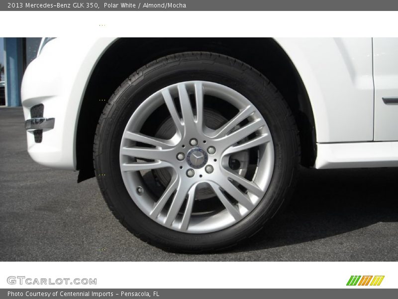 Polar White / Almond/Mocha 2013 Mercedes-Benz GLK 350