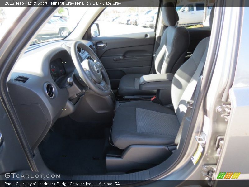 Mineral Gray Metallic / Dark Slate Gray 2013 Jeep Patriot Sport