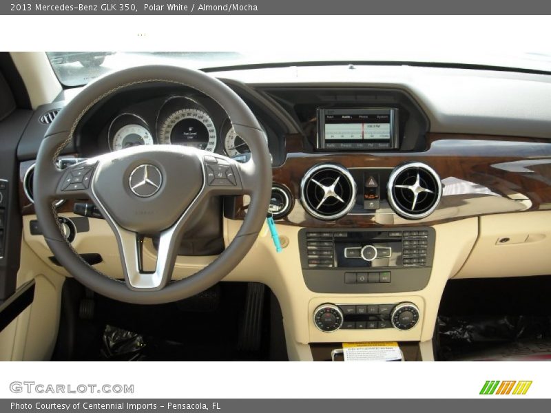 Polar White / Almond/Mocha 2013 Mercedes-Benz GLK 350