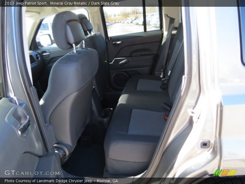 Mineral Gray Metallic / Dark Slate Gray 2013 Jeep Patriot Sport