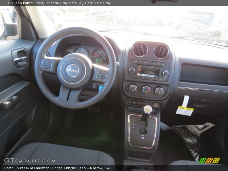Mineral Gray Metallic / Dark Slate Gray 2013 Jeep Patriot Sport