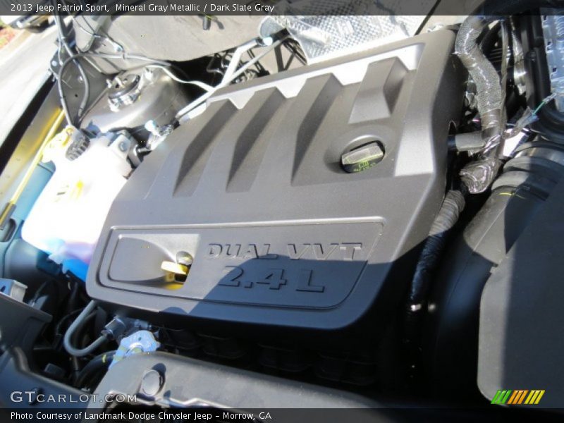 Mineral Gray Metallic / Dark Slate Gray 2013 Jeep Patriot Sport