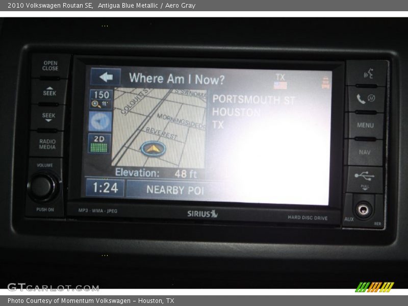 Antigua Blue Metallic / Aero Gray 2010 Volkswagen Routan SE