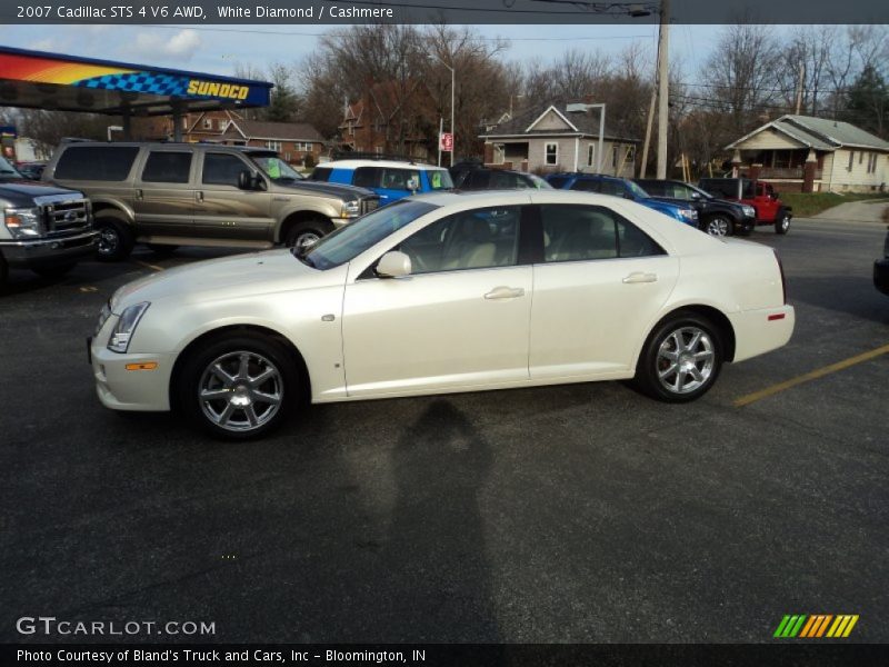 White Diamond / Cashmere 2007 Cadillac STS 4 V6 AWD
