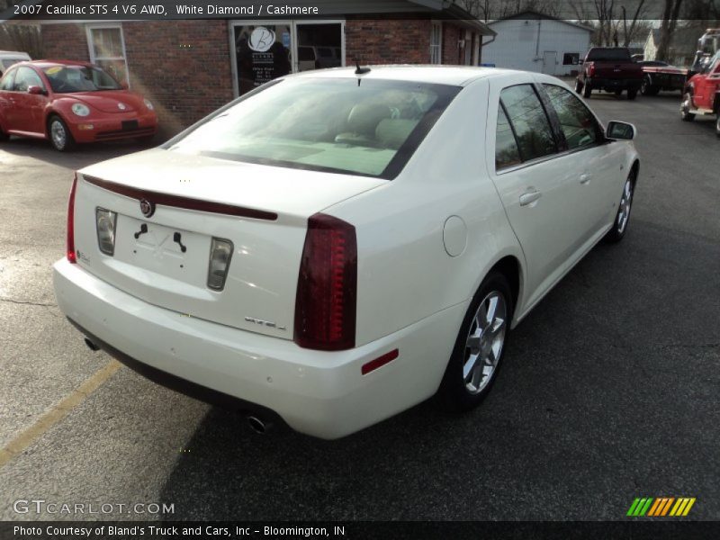White Diamond / Cashmere 2007 Cadillac STS 4 V6 AWD