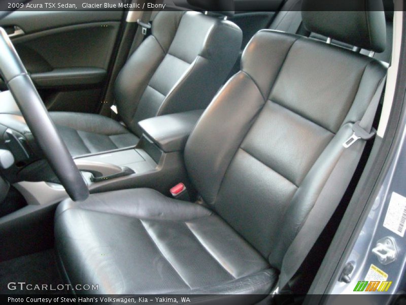 Front Seat of 2009 TSX Sedan