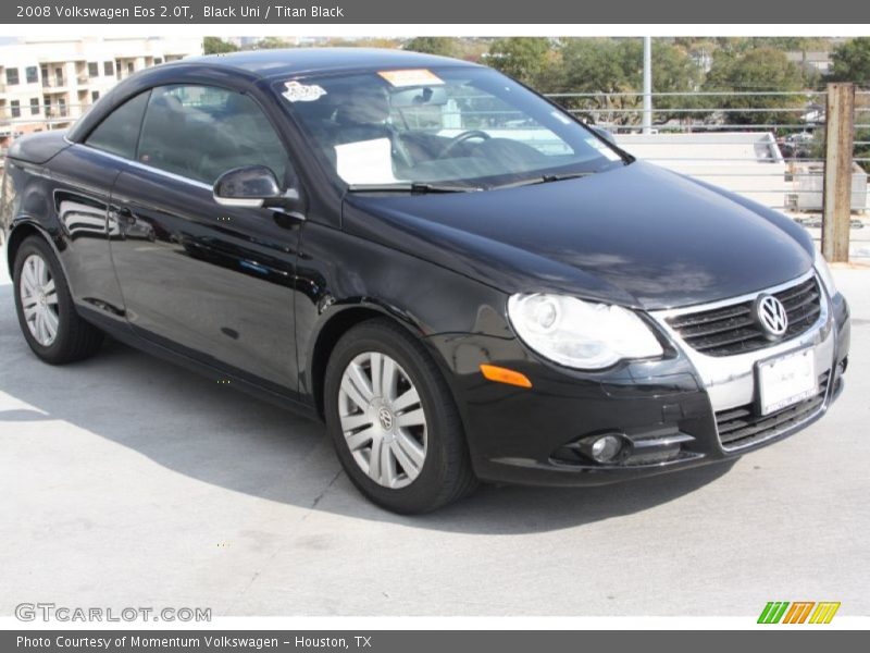 Black Uni / Titan Black 2008 Volkswagen Eos 2.0T