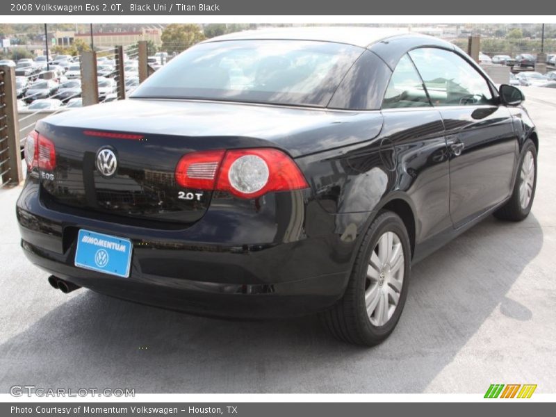 Black Uni / Titan Black 2008 Volkswagen Eos 2.0T