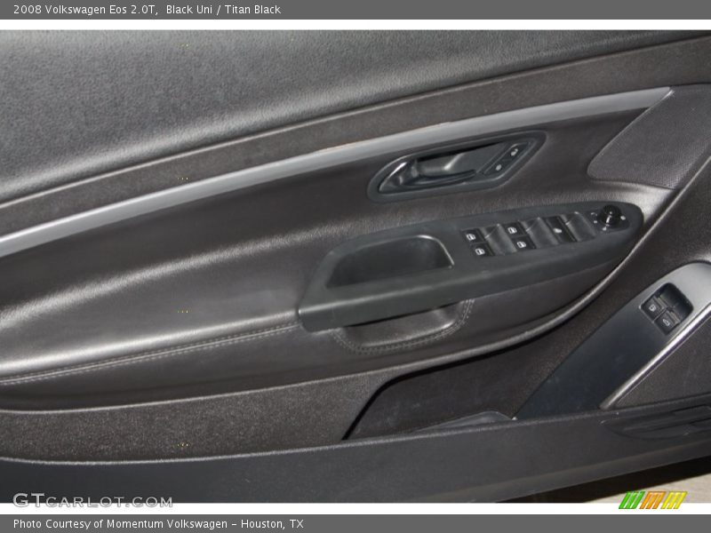 Black Uni / Titan Black 2008 Volkswagen Eos 2.0T