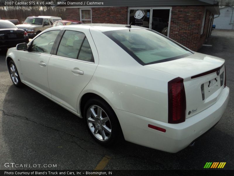 White Diamond / Cashmere 2007 Cadillac STS 4 V6 AWD