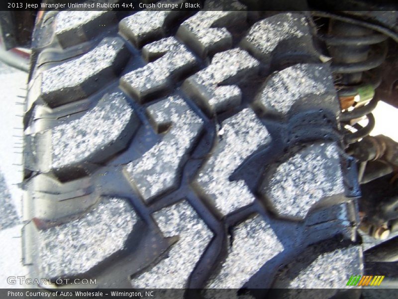 Crush Orange / Black 2013 Jeep Wrangler Unlimited Rubicon 4x4