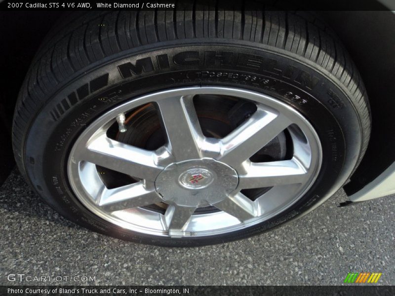White Diamond / Cashmere 2007 Cadillac STS 4 V6 AWD