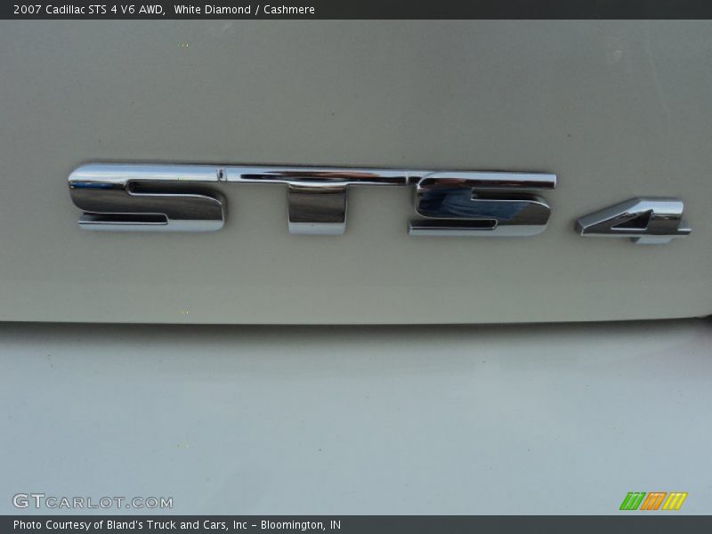 White Diamond / Cashmere 2007 Cadillac STS 4 V6 AWD
