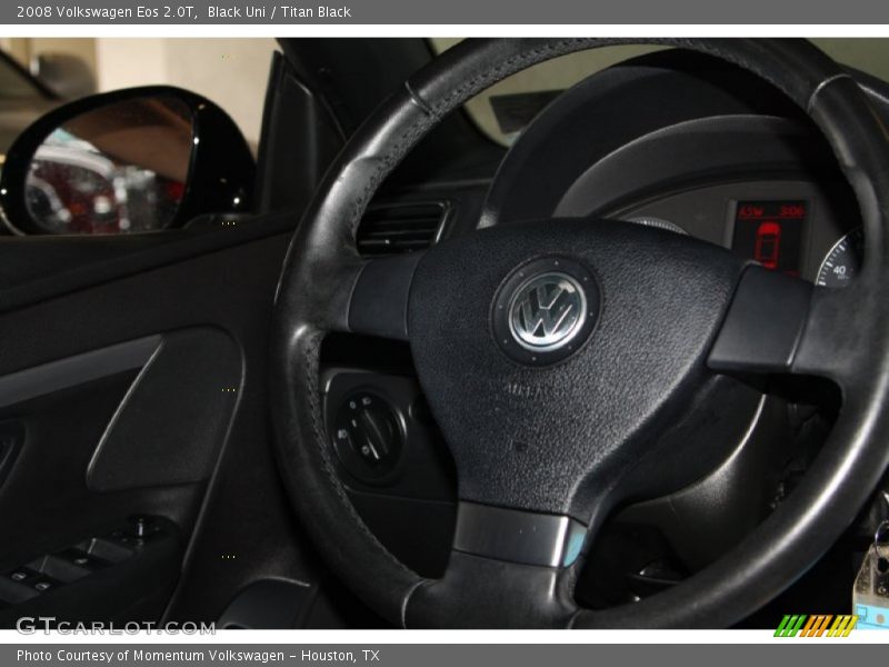 Black Uni / Titan Black 2008 Volkswagen Eos 2.0T