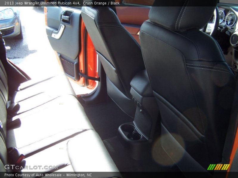 Crush Orange / Black 2013 Jeep Wrangler Unlimited Rubicon 4x4