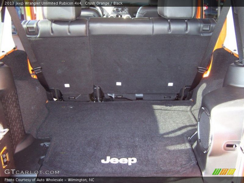 Crush Orange / Black 2013 Jeep Wrangler Unlimited Rubicon 4x4