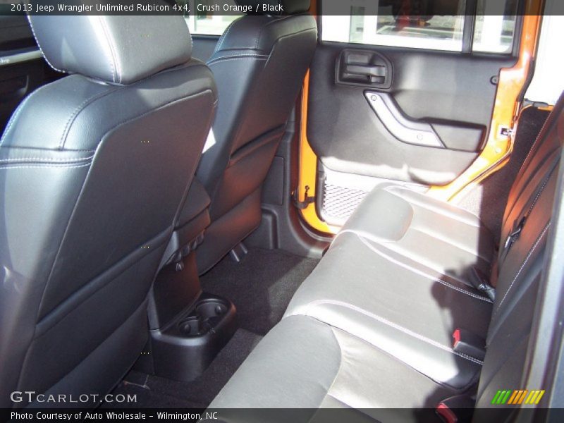 Crush Orange / Black 2013 Jeep Wrangler Unlimited Rubicon 4x4