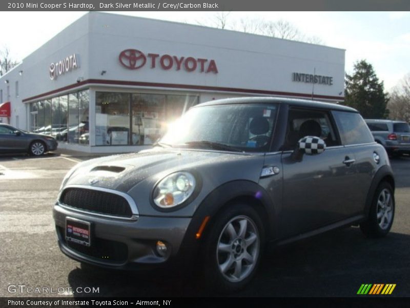 Dark Silver Metallic / Grey/Carbon Black 2010 Mini Cooper S Hardtop