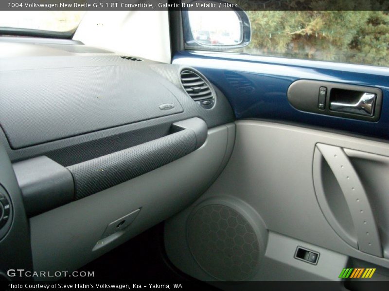 Galactic Blue Metallic / Black 2004 Volkswagen New Beetle GLS 1.8T Convertible