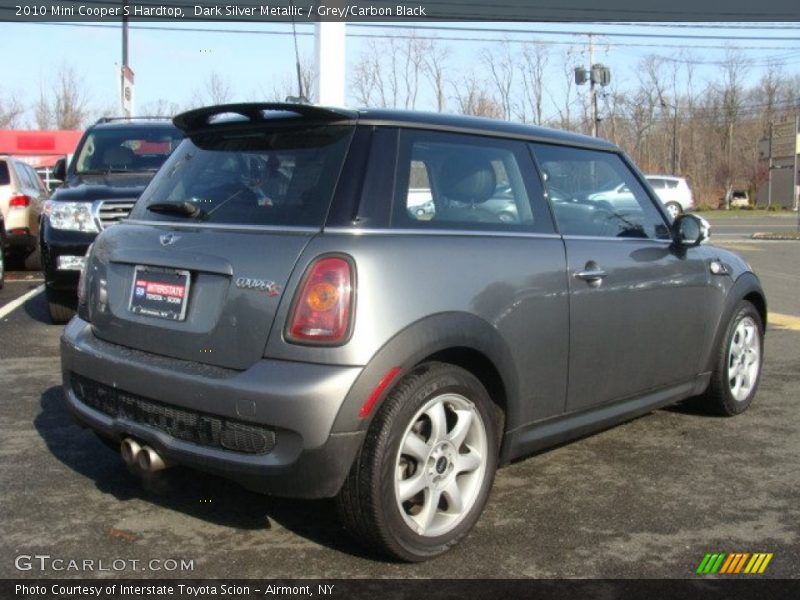 Dark Silver Metallic / Grey/Carbon Black 2010 Mini Cooper S Hardtop