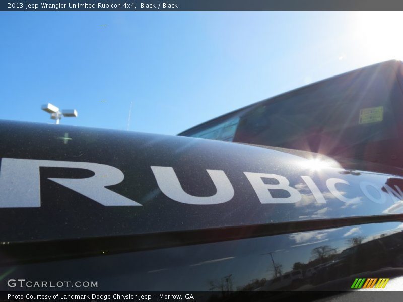 Black / Black 2013 Jeep Wrangler Unlimited Rubicon 4x4