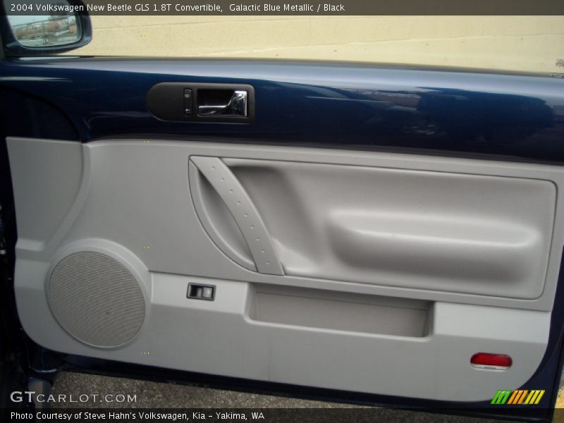 Galactic Blue Metallic / Black 2004 Volkswagen New Beetle GLS 1.8T Convertible