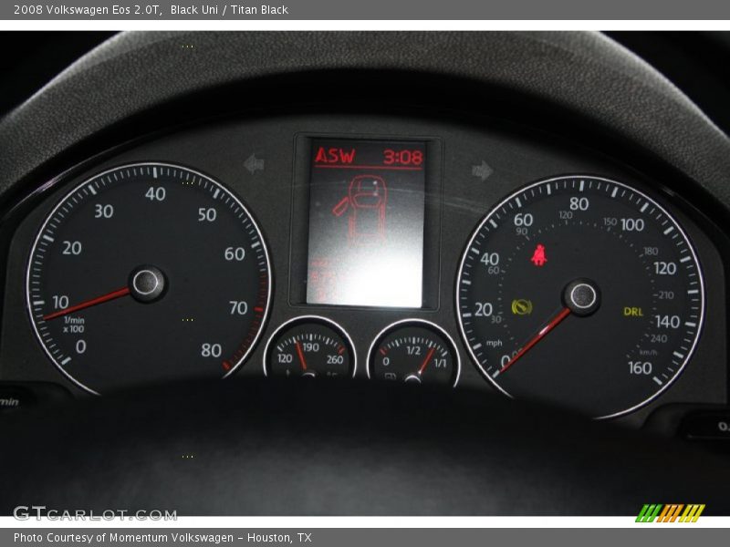 Black Uni / Titan Black 2008 Volkswagen Eos 2.0T