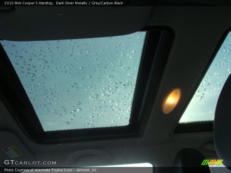 Dark Silver Metallic / Grey/Carbon Black 2010 Mini Cooper S Hardtop