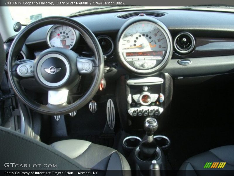 Dark Silver Metallic / Grey/Carbon Black 2010 Mini Cooper S Hardtop