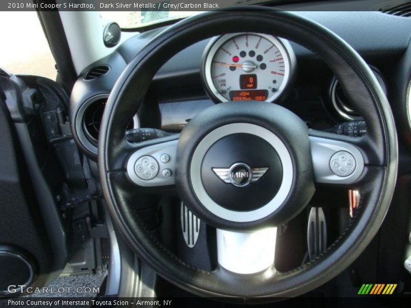 Dark Silver Metallic / Grey/Carbon Black 2010 Mini Cooper S Hardtop