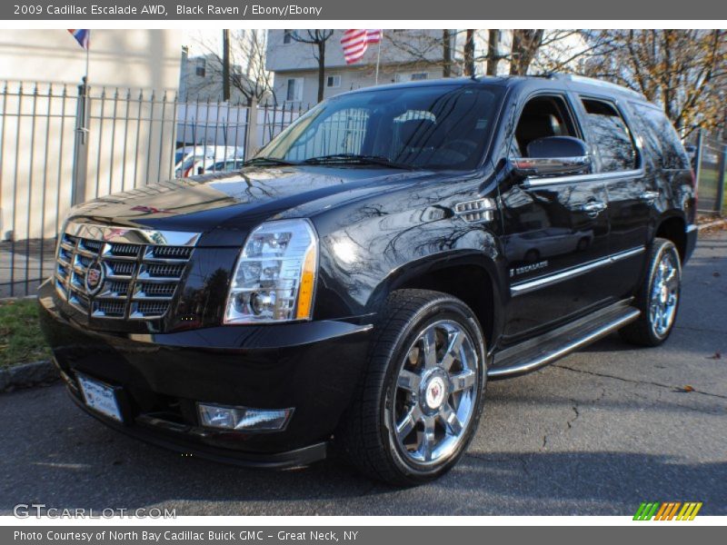 Black Raven / Ebony/Ebony 2009 Cadillac Escalade AWD