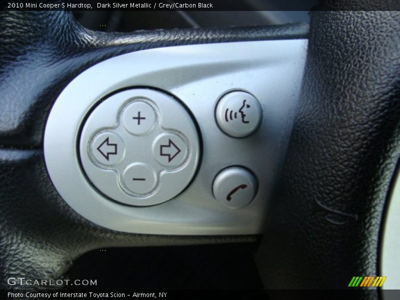 Dark Silver Metallic / Grey/Carbon Black 2010 Mini Cooper S Hardtop