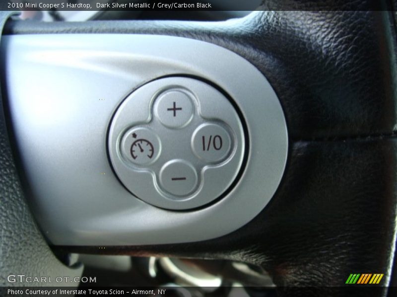 Dark Silver Metallic / Grey/Carbon Black 2010 Mini Cooper S Hardtop